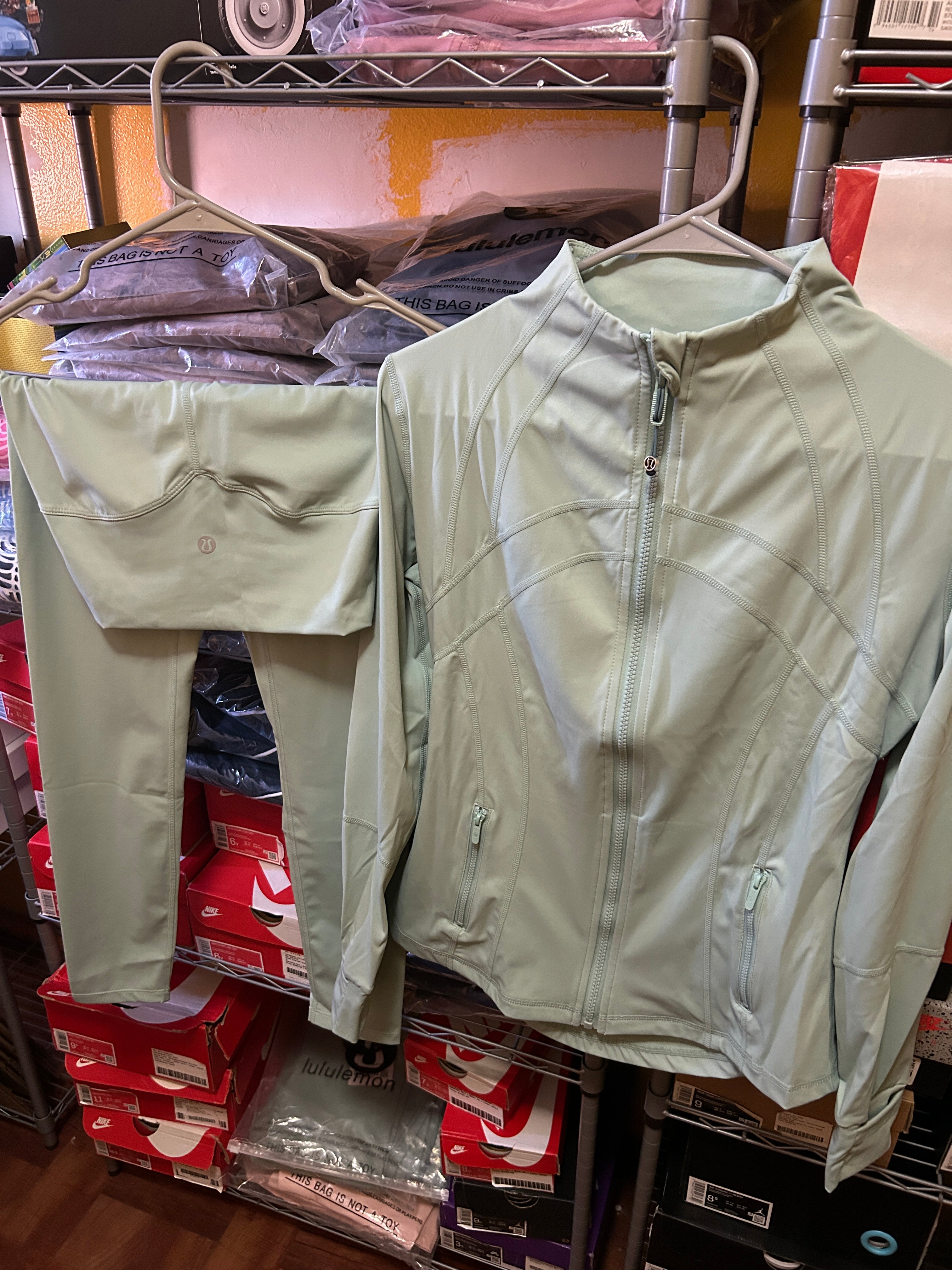 Mint Lululemon Leggings Set