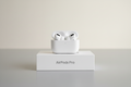 AirPods Pro with Text on Box