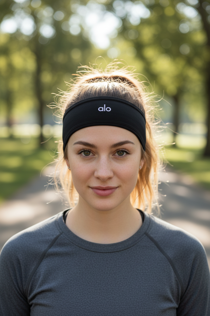 Black ALO Headband