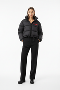 Black Prada Short Puffer