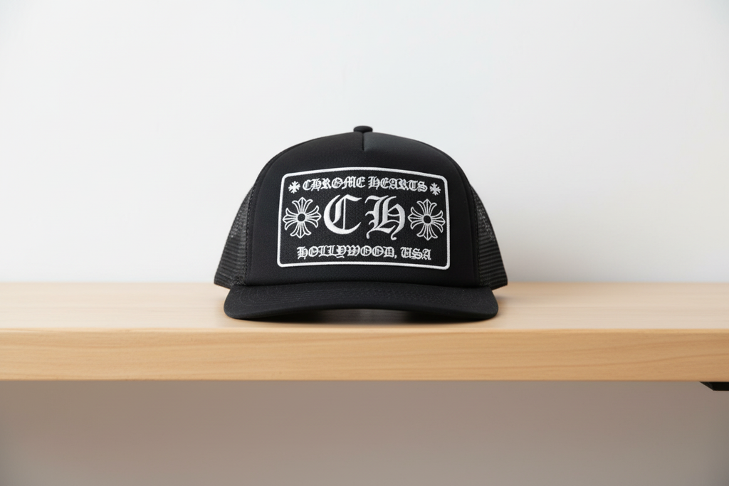 Chrome Hearts Hat on Table