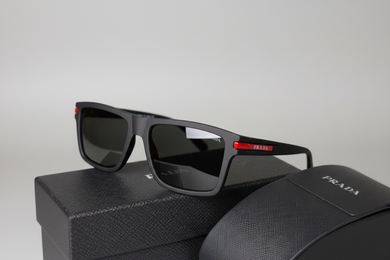 Prada Slim Sunglasses on Case